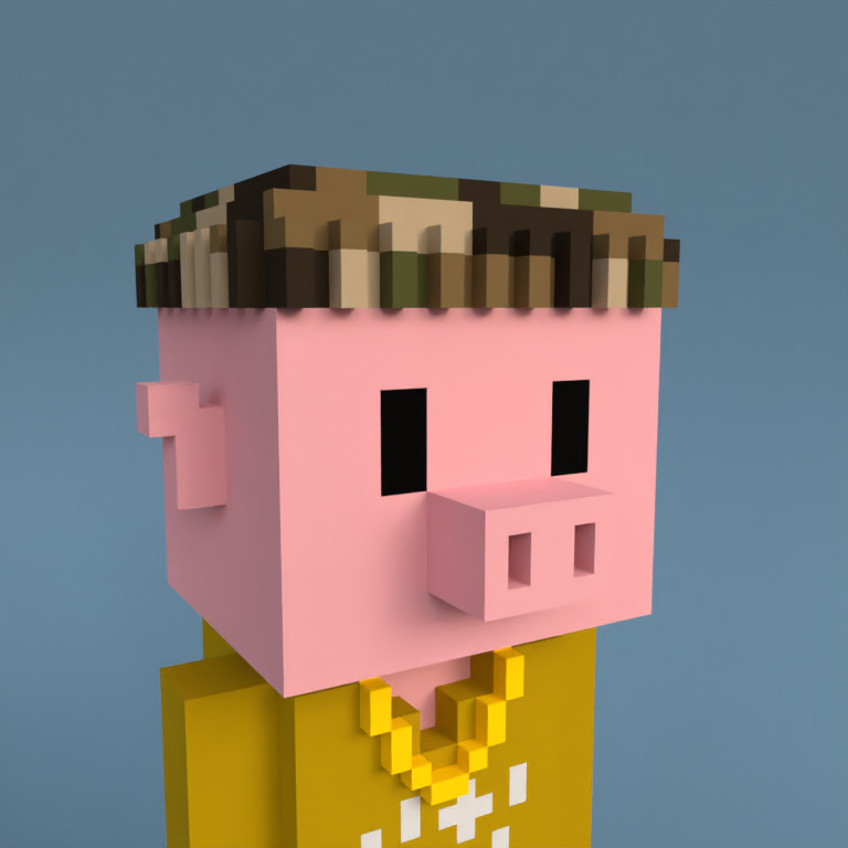 Meebit #9840 — Portrait
