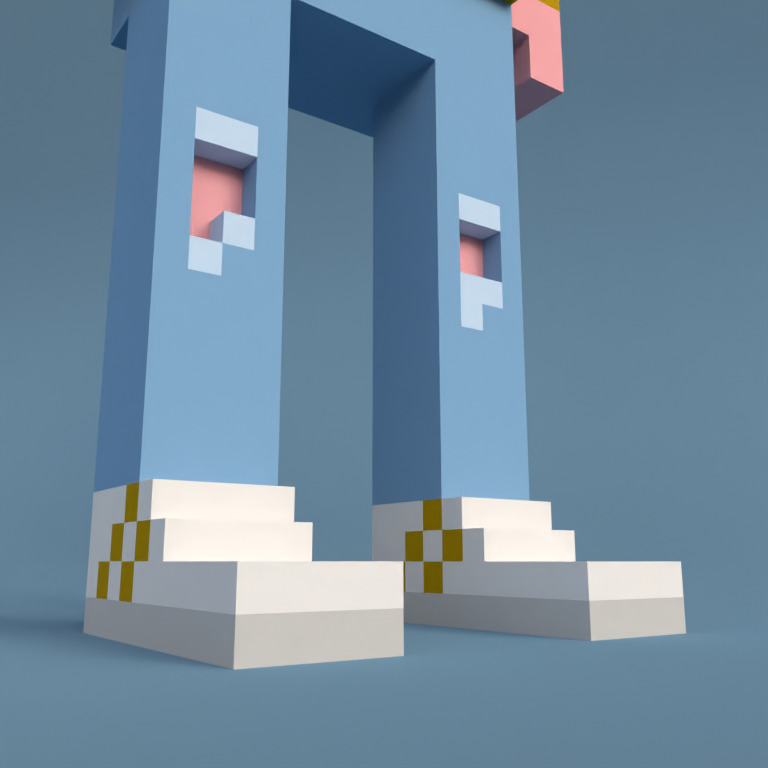 Meebit #9840 — Shoes