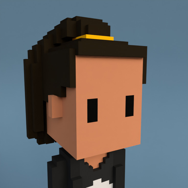 Meebit #9841 — Portrait