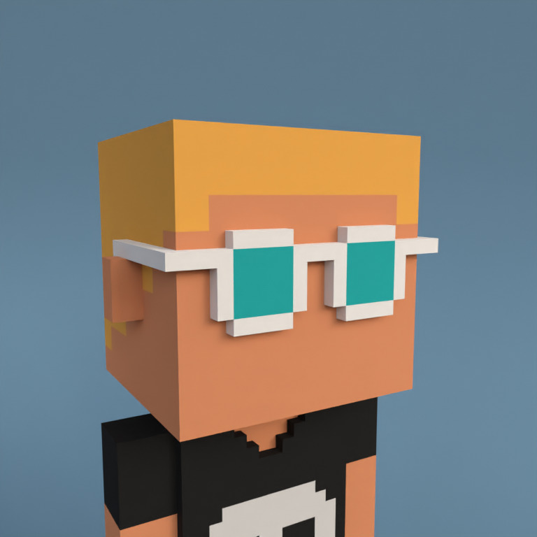 Meebit #9842 — Portrait