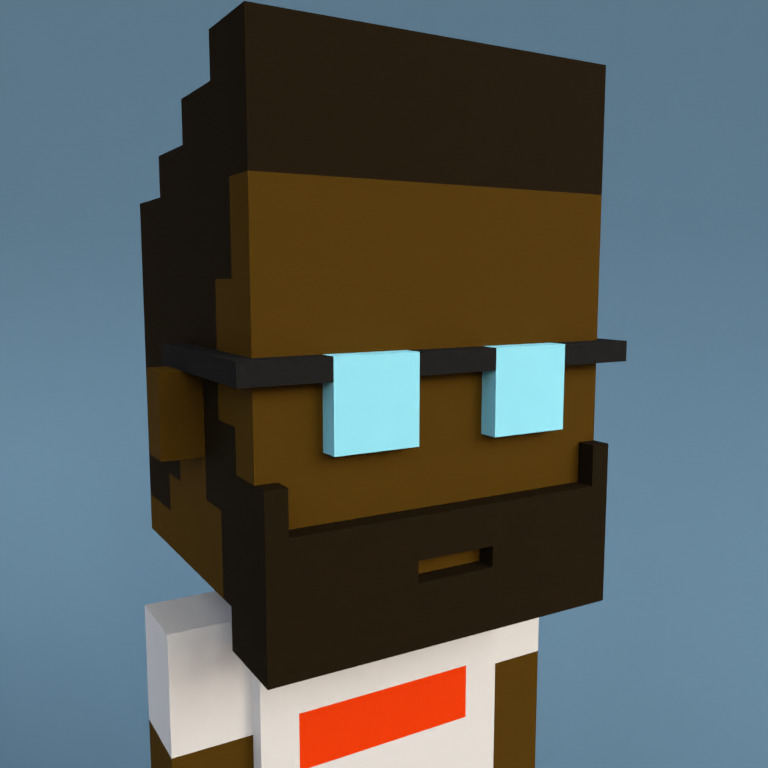 Meebit #9843 — Portrait