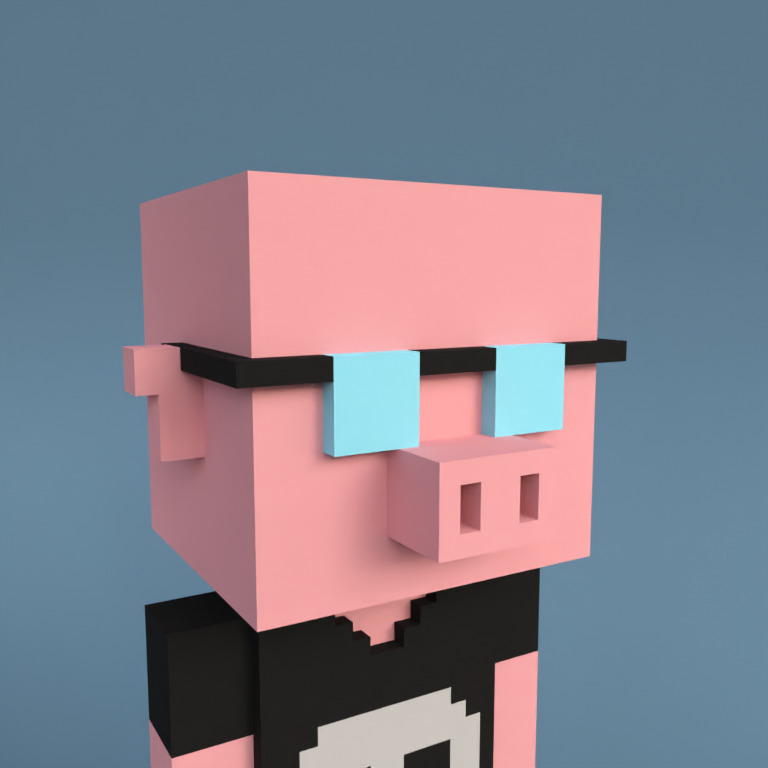 Meebit #9844 — Portrait