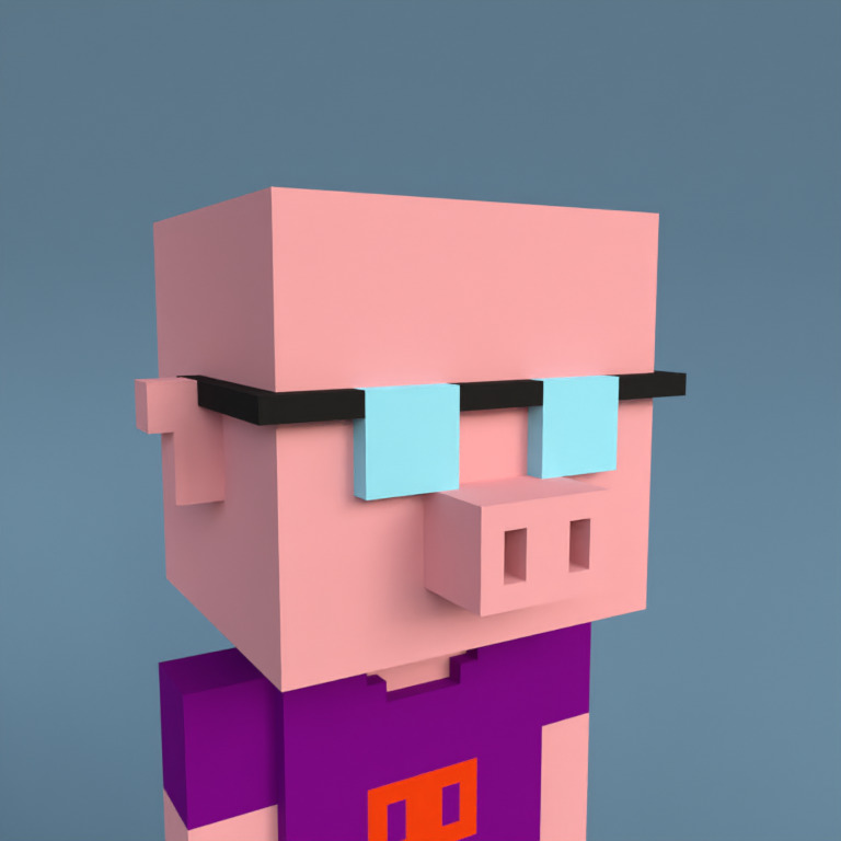 Meebit #9845 — Portrait