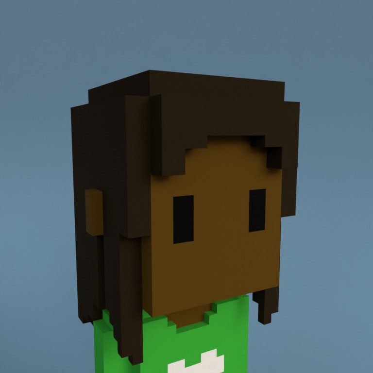 Meebit #9847 — Portrait