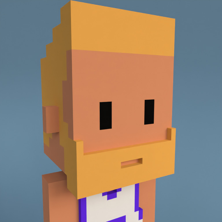 Meebit #9848 — Portrait