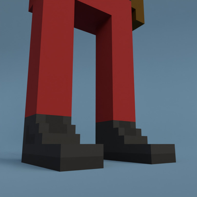 Meebit #9849 — Shoes