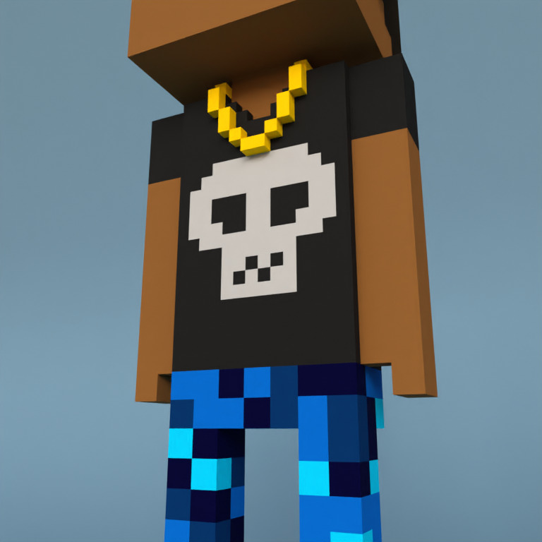 Meebit #9850 — Outfit