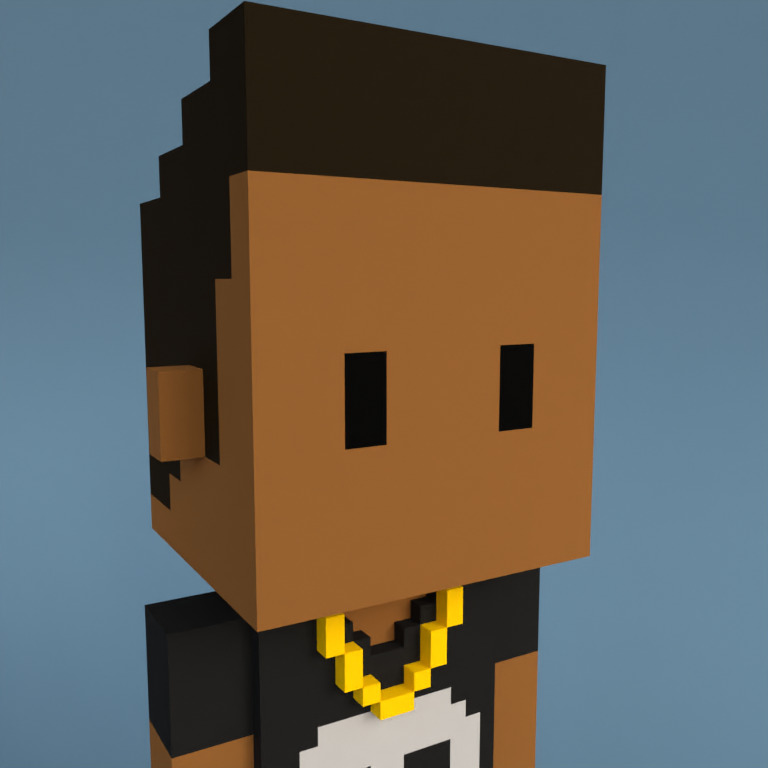 Meebit #9850 — Portrait