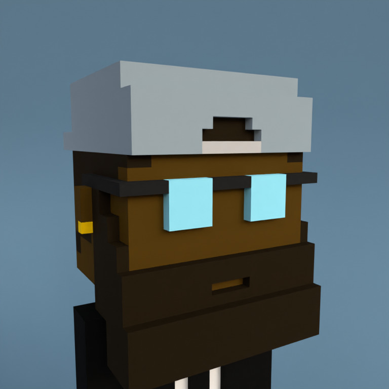 Meebit #9851 — Portrait