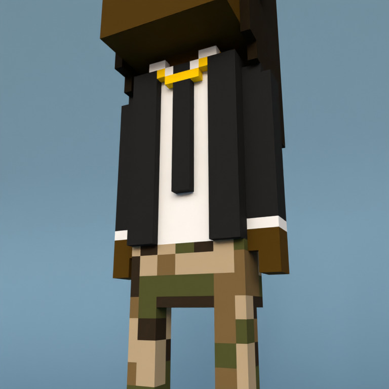Meebit #9853 — Outfit