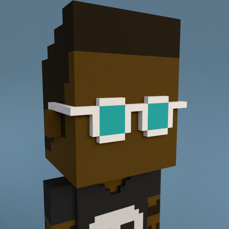 Meebit #9855 — Portrait