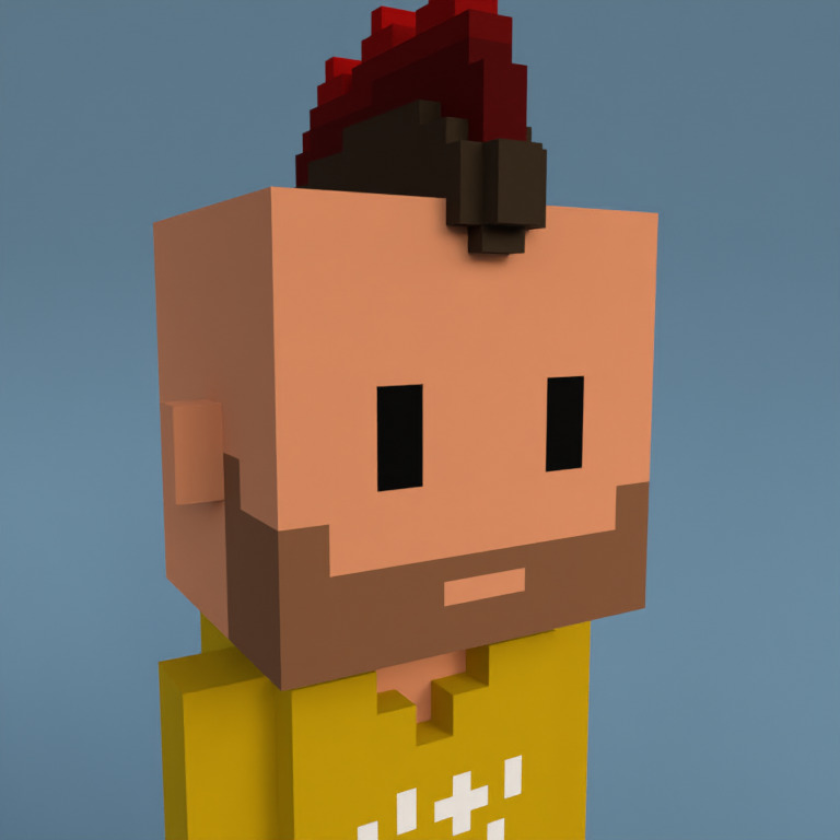 Meebit #9858 — Portrait