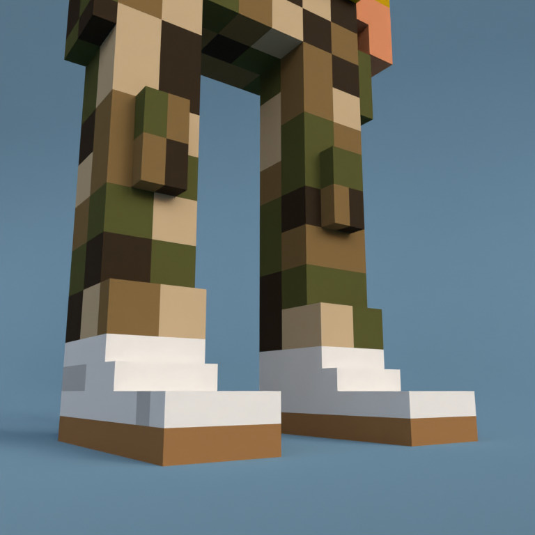 Meebit #9858 — Shoes