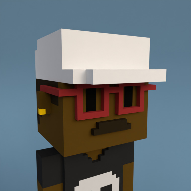 Meebit #9860 — Portrait