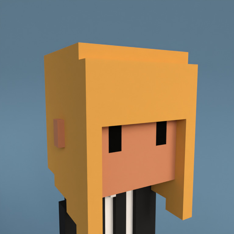 Meebit #9861 — Portrait