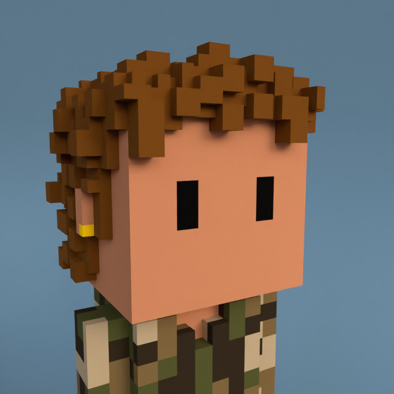Meebit #9862 — Portrait