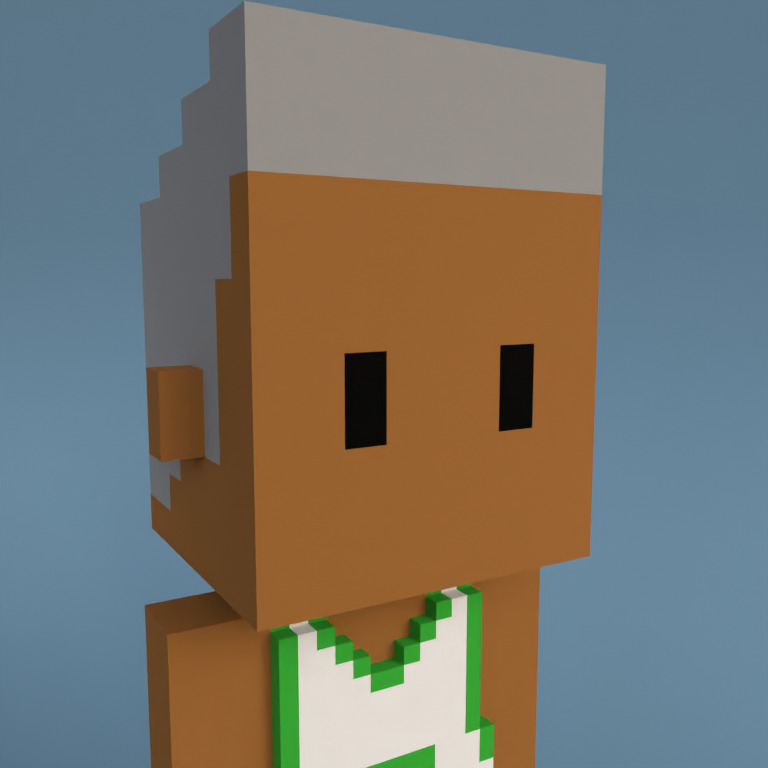 Meebit #9863 — Portrait