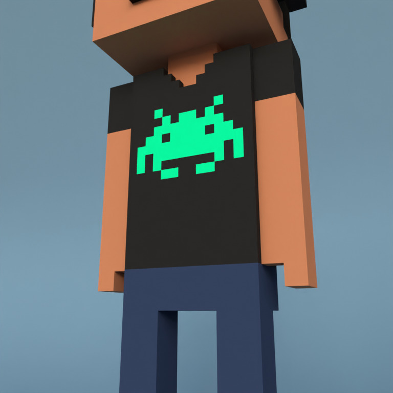 Meebit #9864 — Outfit