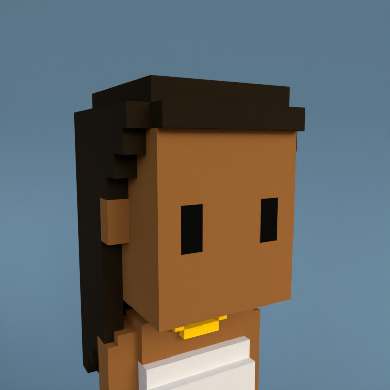 Meebit #9865 — Portrait