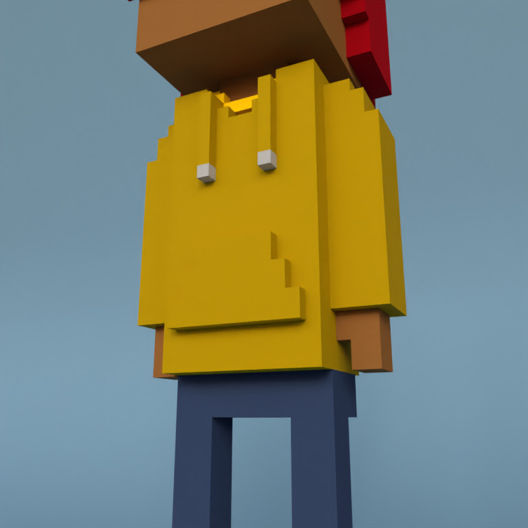 Meebit #9866 — Outfit