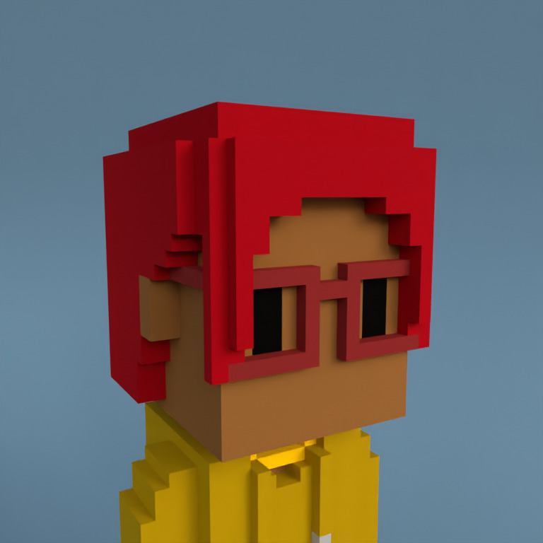 Meebit #9866 — Portrait
