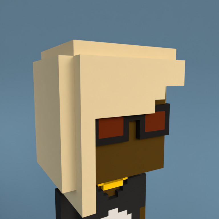 Meebit #9867 — Portrait