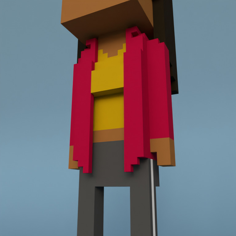 Meebit #9870 — Outfit