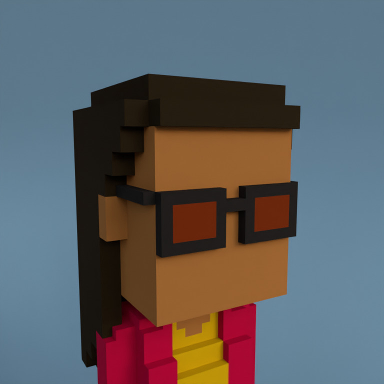 Meebit #9870 — Portrait