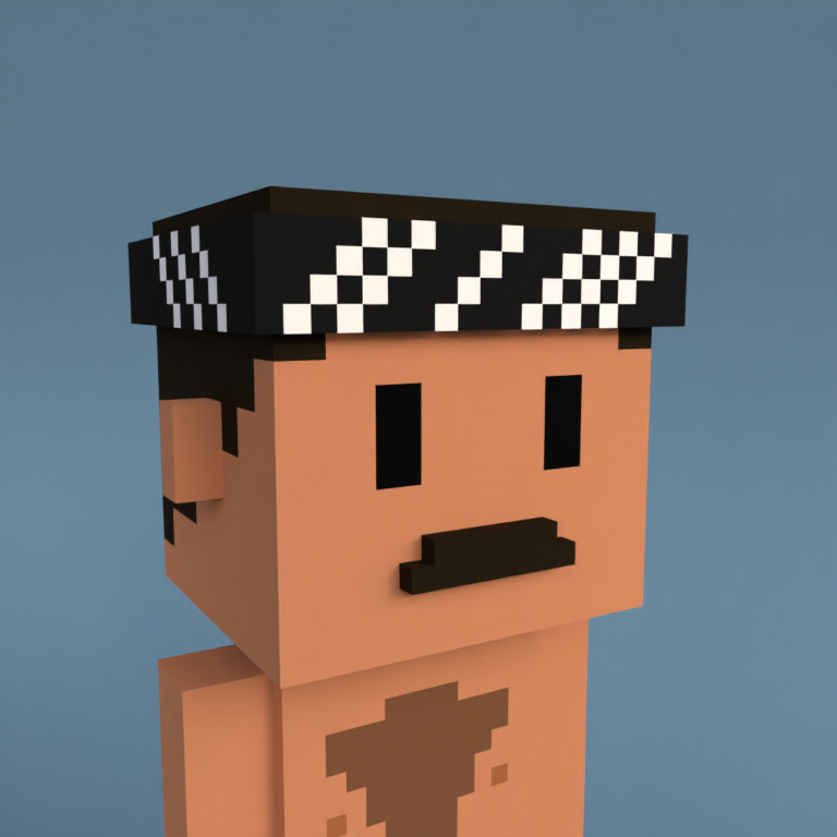 Meebit #9871 — Portrait