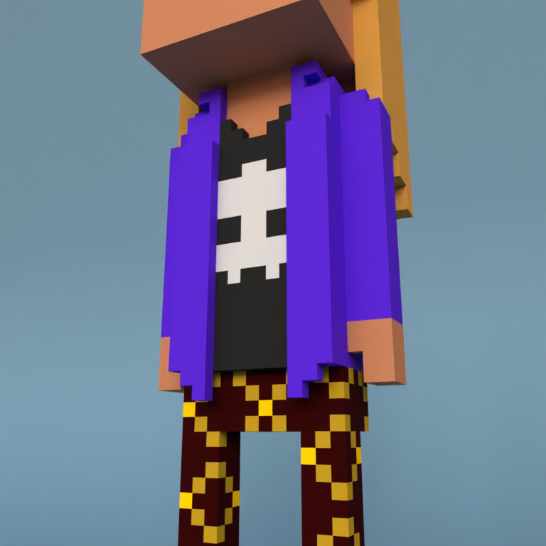 Meebit #9873 — Outfit