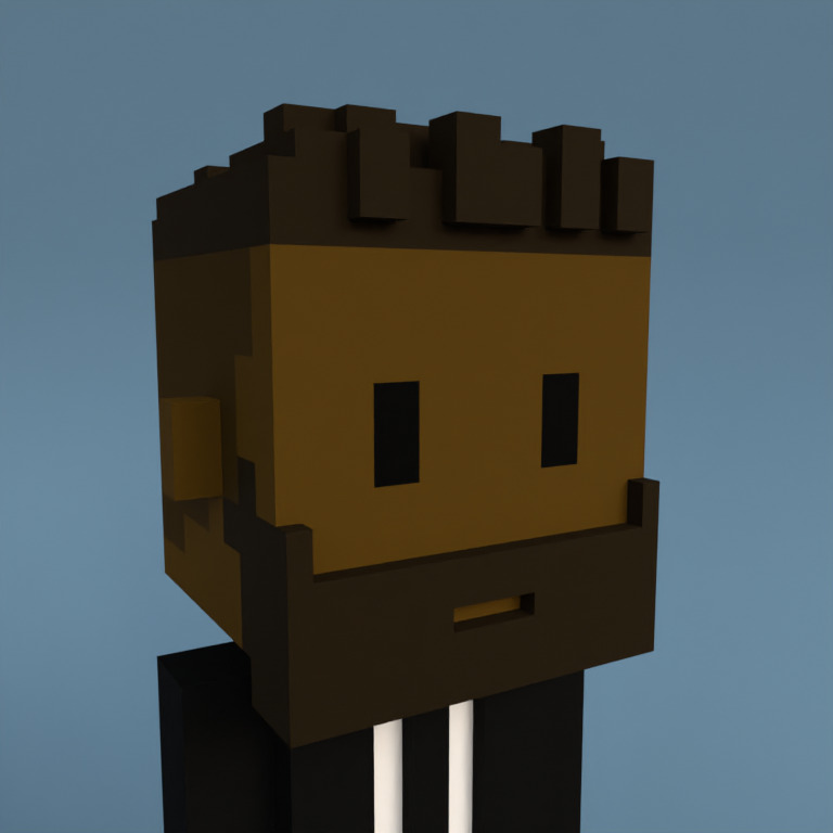 Meebit #9874 — Portrait