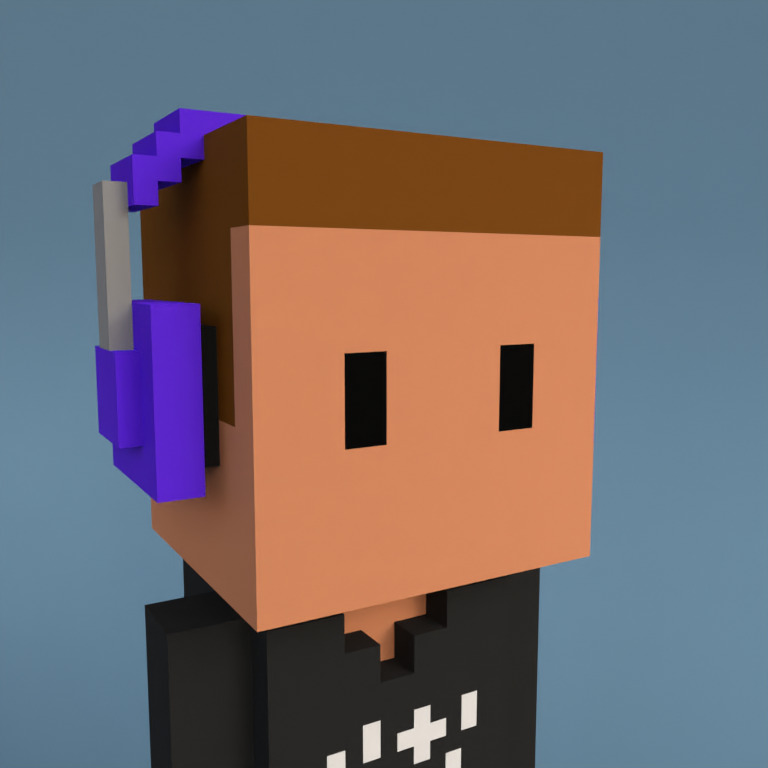 Meebit #9877 — Portrait