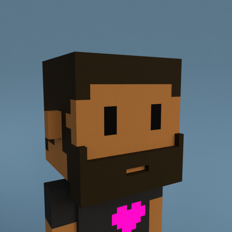 Meebit #9879 — Portrait