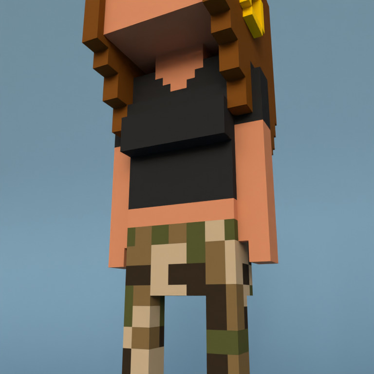 Meebit #9881 — Outfit
