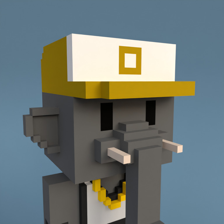 Meebit #9885 — Portrait