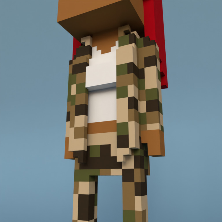 Meebit #9887 — Outfit