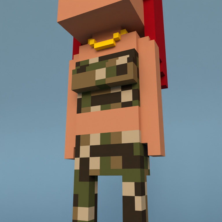 Meebit #9888 — Outfit
