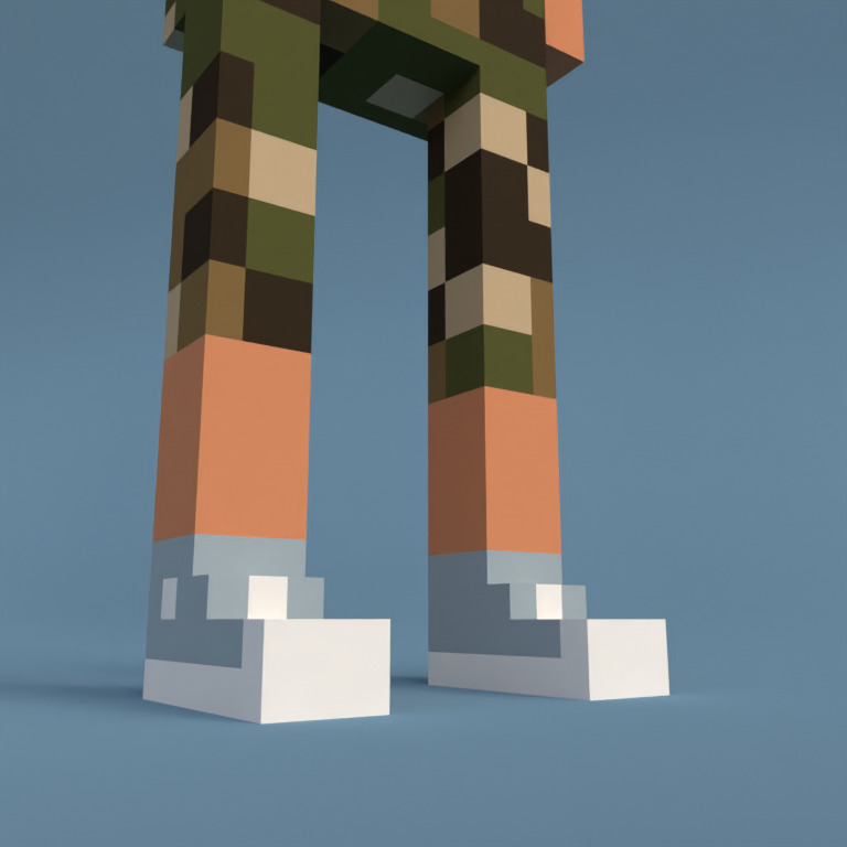 Meebit #9888 — Shoes