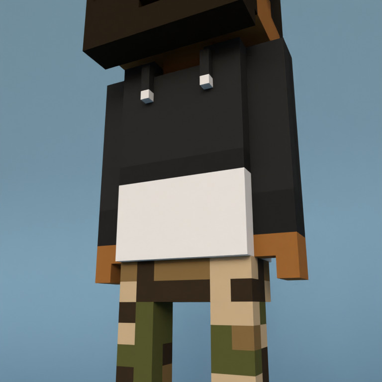 Meebit #9889 — Outfit
