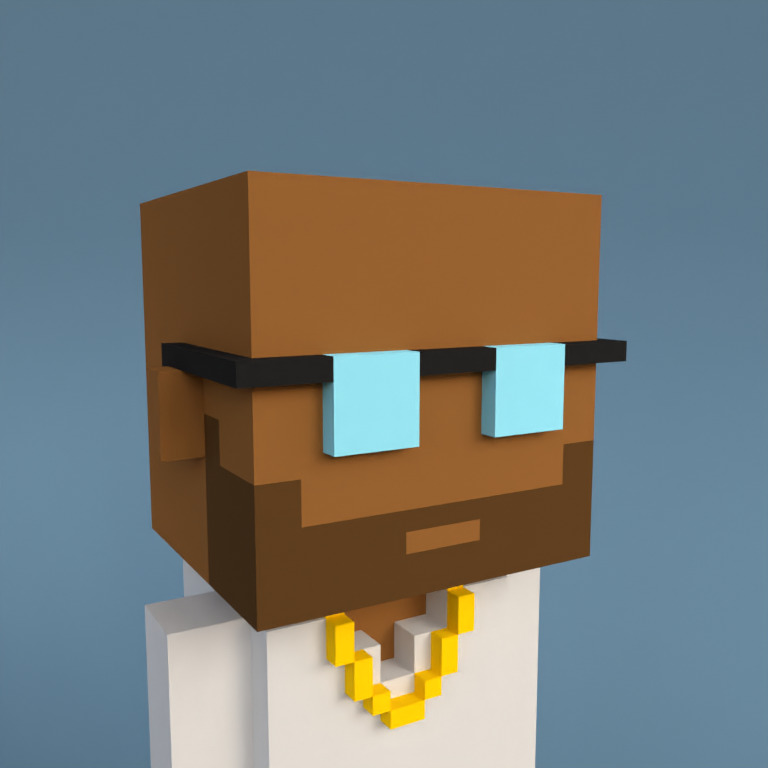 Meebit #9890 — Portrait