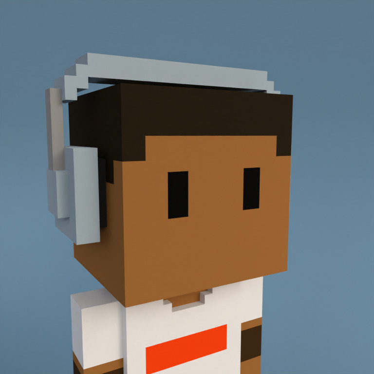 Meebit #9891 — Portrait