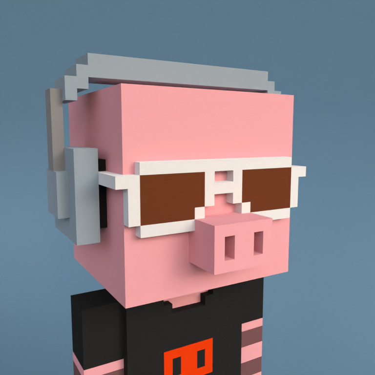 Meebit #9896 — Portrait