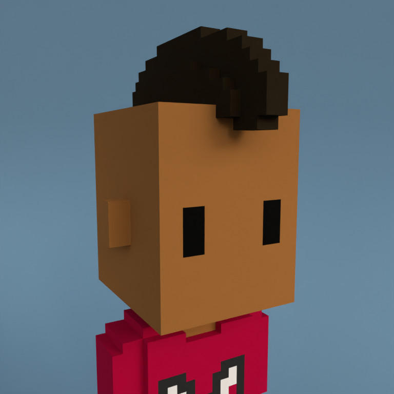 Meebit #9897 — Portrait