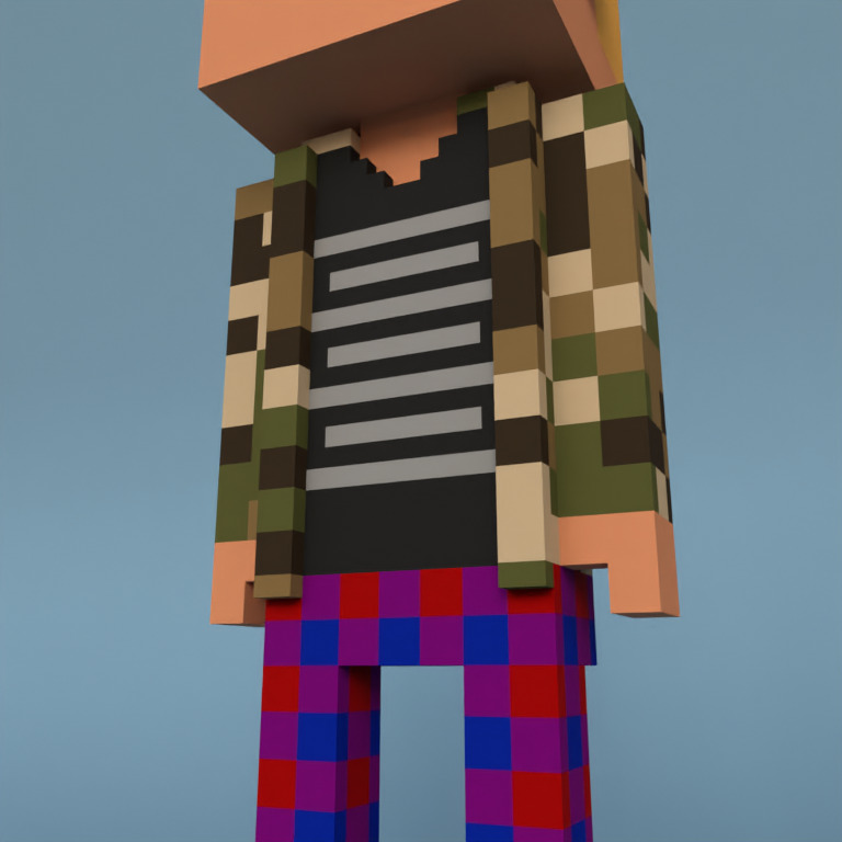 Meebit #9900 — Outfit