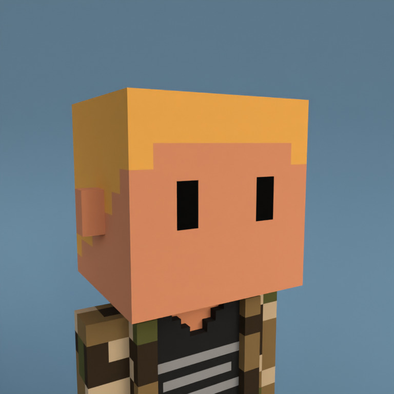 Meebit #9900 — Portrait