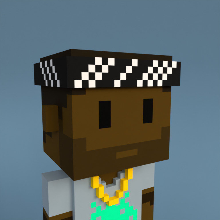 Meebit #9902 — Portrait