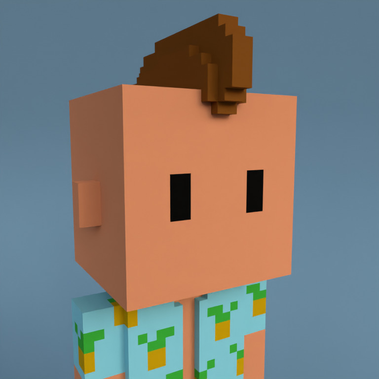 Meebit #9905 — Portrait