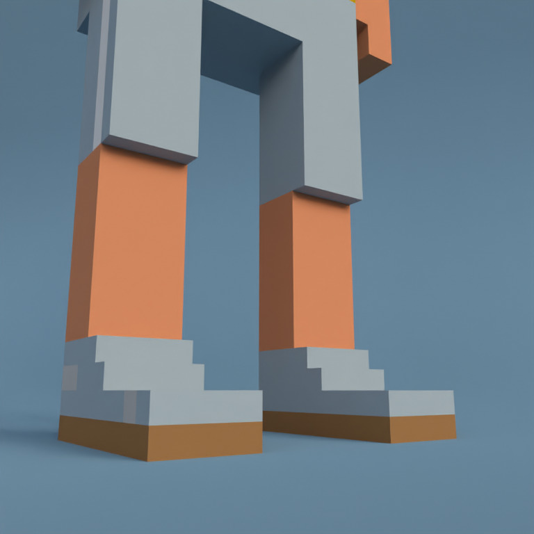 Meebit #9905 — Shoes