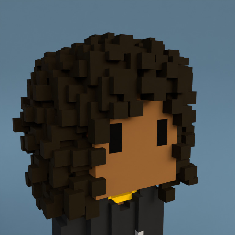 Meebit #9907 — Portrait