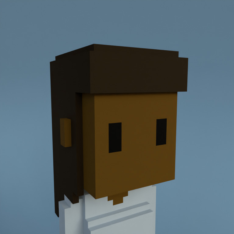 Meebit #9912 — Portrait
